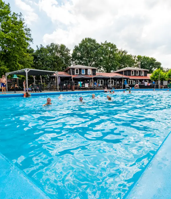 Zwemmende kinderen zwembad 3