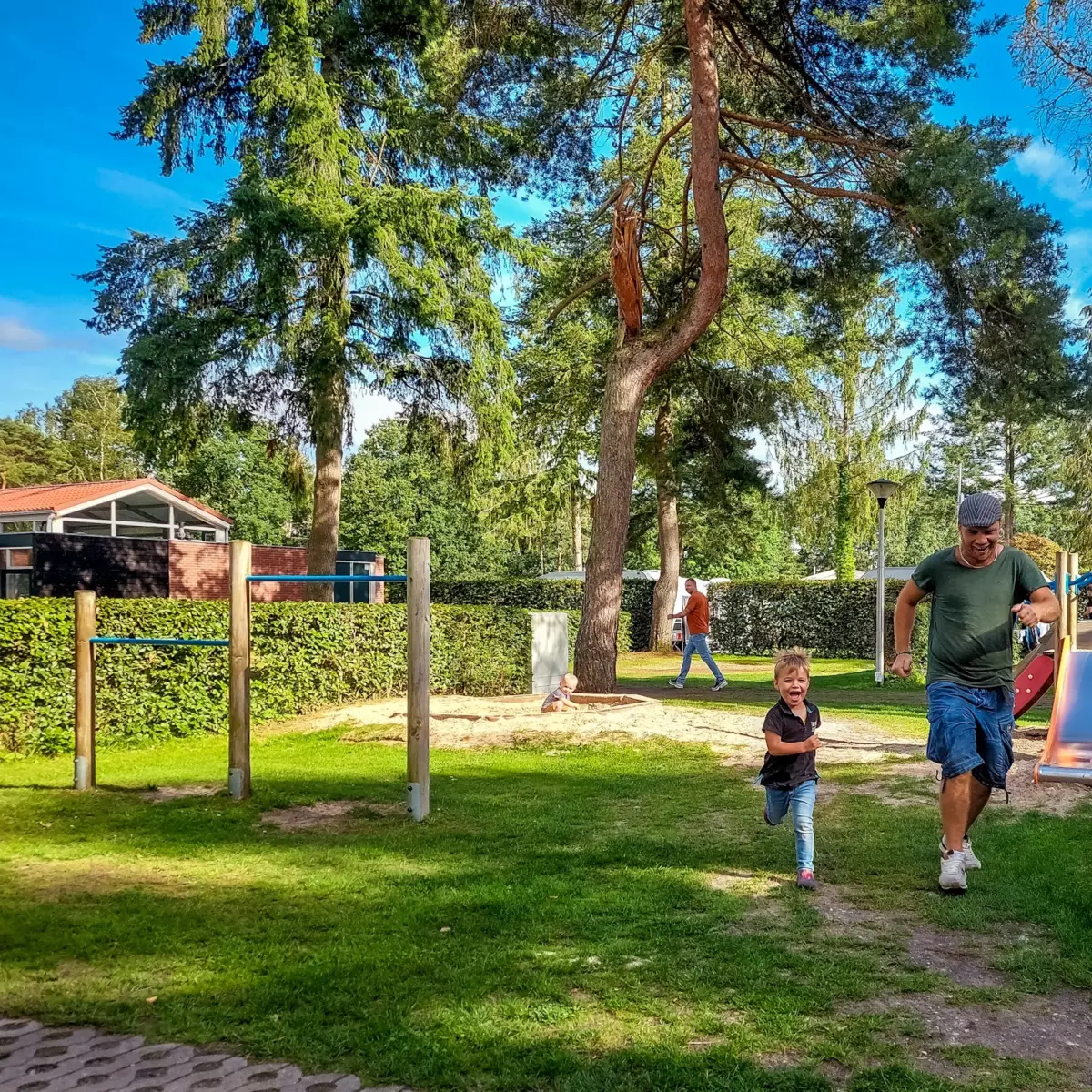 Kampeerplaats met auto tent 2023 5