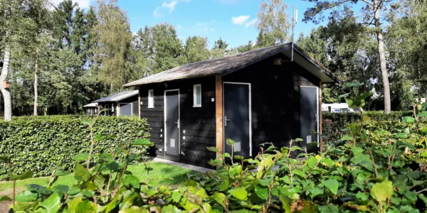 Prive sanitair met groen
