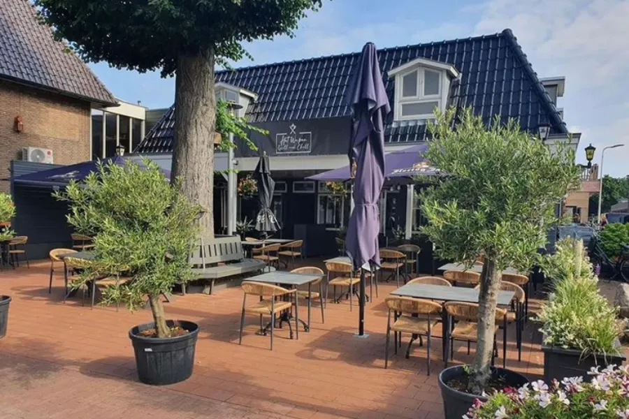 Het wapen grill and chill buitenkant